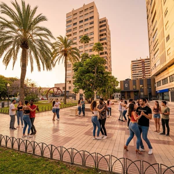 Bachata en plaza